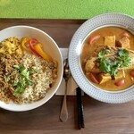 スプーンソング - 【2019年11月9日(土)】真鯛のマラバール＆ベルベレmix(カレー)×チキンビリヤニ＆プラオプレート