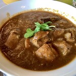 スプーンソング - 【2019年11月9日(土)】エビビリヤニセットのカレー(チキンコランブ)