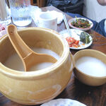 韓国家庭料理 漢陽 - マッコリ（1,500円）