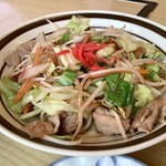 たばこや - 野菜炒め(420円)