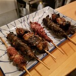 Unagi Gushi Umeboshi - 串。