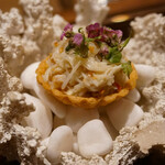 ラチュレ - 松葉ガニのタルト