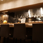 ラチュレ - カウンター席