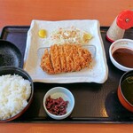 Washoku Sato - ロースとんかつセット　￥1,204