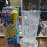伊勢屋酒店 - 氷結レモンロング。
