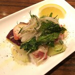 BEER CAFE GAMBRINUS - タコのマリネ