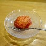 小判寿司 - ［2019/12］鮨おまかせ・藍(6600円)・水菓 棚倉産いちご