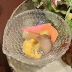 ジャム cafe 可鈴 - 【週替わりランチ(1,050円)】自家製ピクルス