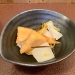 ジャム cafe 可鈴 - 【週替わりランチ(1,050円)】かぶと柿の柚子和え