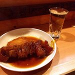 博多のおでん - 『餃子巻き＆すじ』しゃんに剣菱たいww