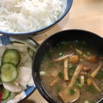 とんかつ春 - メインを際立たせる三銃士