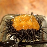 麻布 幸村 - 雲丹と伊勢海老のゼリー寄せ　とびっこ入り