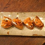 麻布 幸村 - 鱒のブルスケッタ