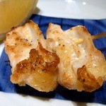 焼鳥・元気 - 今日は、焼き物をオーダーしましたよ。 ナンコツ１８０円です。