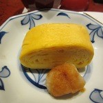 京都ぎをん 八咫 - ごはんにはもう一品美味しい出汁巻きが添えられてました・・・