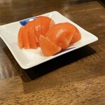 鶏匠 松元 - トマトスライス