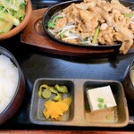 厨菜や　くらもち - 生姜焼き定食