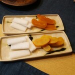 もりなが - からすみ2種