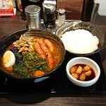 カレーハウス CoCo壱番屋 - ソーセージスープカレー+旨辛にんにく