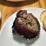 洋惣菜 亀洋 - カンガルーと根セロリのトリュフ卵タルタル✨