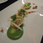 SALONE 2007 - 乳飲み仔羊のリピエーノ　グリーンピースのクレマ1