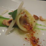 SALONE 2007 - 乳飲み仔羊のリピエーノ　グリーンピースのクレマ3