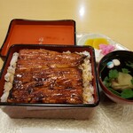 うなぎ福本 - 特上うな重（3,250円）+きも吸い（200円）