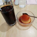 センリ軒 - アイスコーヒー・プリン