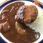 マロニエ - 牛肉コロッケハヤシライス950円