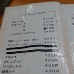 とん吉 - メニュー