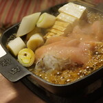 ぼたん - 鶏鍋
