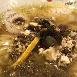Japanese Soba Noodles 蔦 - カッテージチーズにラムレーズン、柚子ピール