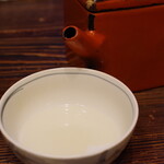 室町砂場 - 蕎麦湯