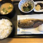 Oosakaya Shokudou - 魚定食（塩サバ、700円）