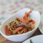 せいこ食堂 - "金平牛蒡（きんぴらきたきす）"、蒟蒻餅絲（こんにやくせん）