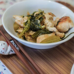 せいこ食堂 - "雞胸肉炒靑菜（とりむねにくとあをな）"