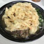 本陣うどん - 肉ごぼううどん