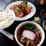 竹の子レストラン - 料理写真:生姜焼定食＋ミニかけそば