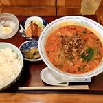 家族菜館 - 坦々麺セット