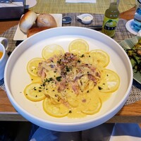 MIDO RESTAURANT PIC NIKA - レモンカルボナーラ