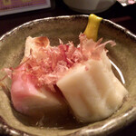 陽菜田 - お通しのおでん @？