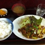 ふくみ大衆食堂 - ホルモン定食