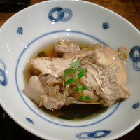 徳うち山 - 鯛のあら炊き