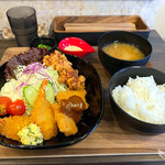 ISAMORI - ミックスフライ定食