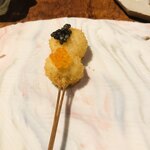 Cuisine d'Osaka Ryo - うずら卵のキャビアのせ