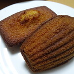 エシレ・メゾン デュ ブール - フィナンシェ・マドレーヌ表