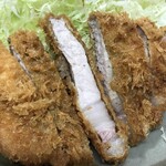 いもや - 断面はチキンと火の通ったオールドスタイル