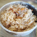 ろばたやき山ろく - 炊き込みご飯