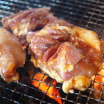 ろばたやき山ろく - 地鶏タレ焼き