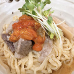 きくや - トロトロ和牛と雲丹のまぜそば